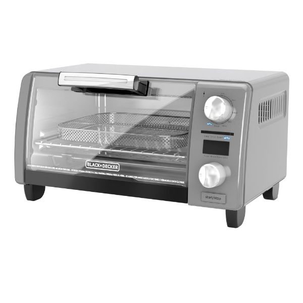 BLACK+DECKER Crisp N' Bake Air Fry 4-Slice Toaster Oven